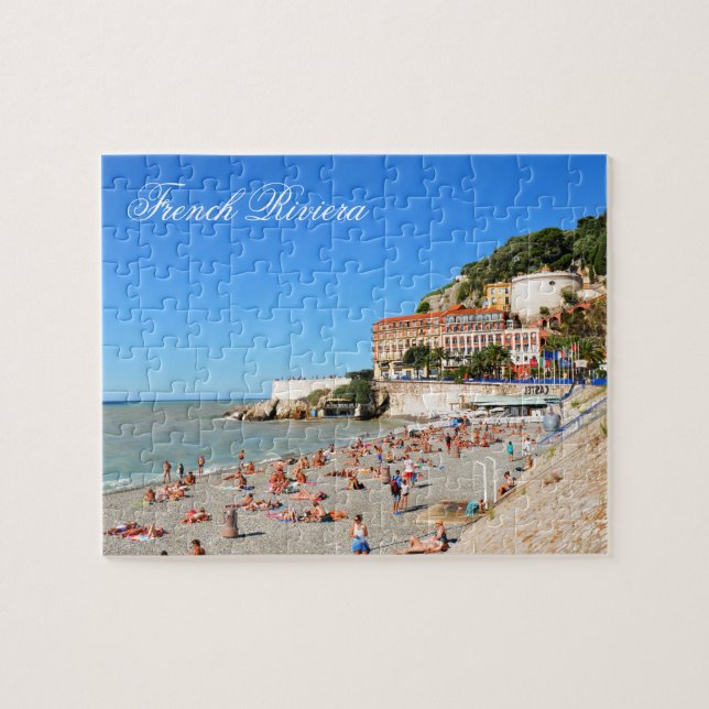 Puzzle Gentil. La Côte d'Azur (Horizontal)