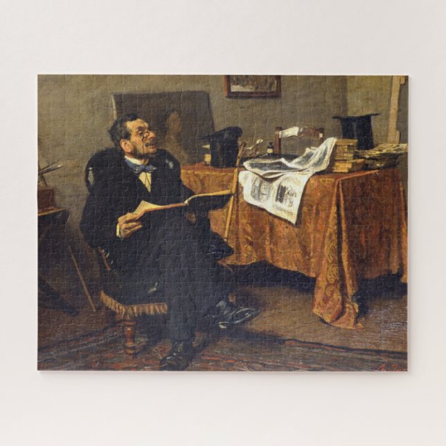 Puzzle Gentleman artistique (par Giovanni Boldini) (Horizontal)
