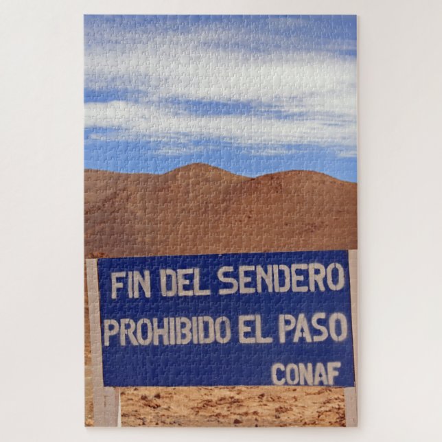 Puzzle Géoglyphes Atacama, Chili 1014-pc (Vertical)