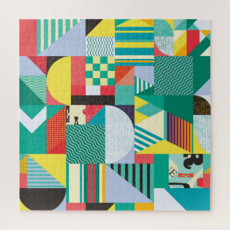 Puzzle Géométrie décorative : éléments Motifs Vintages
