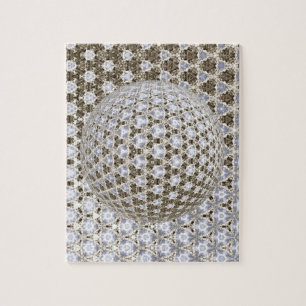 Puzzle géométrique Abstrait dur