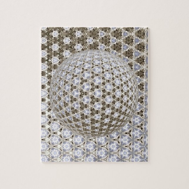 Puzzle géométrique Abstrait dur (Vertical)