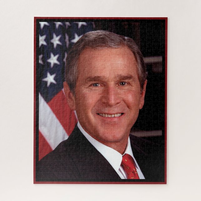 Puzzle George Bush 43ème président américain (Vertical)