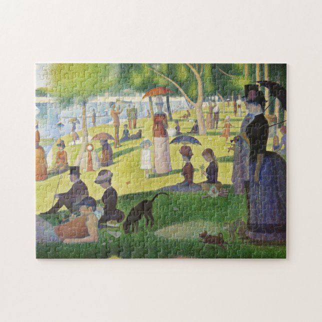 Puzzle George Seurat Un dimanche sur La Grande Jatte Célè (Horizontal)