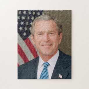 Puzzle George W. Bush 43e président des États-Unis
