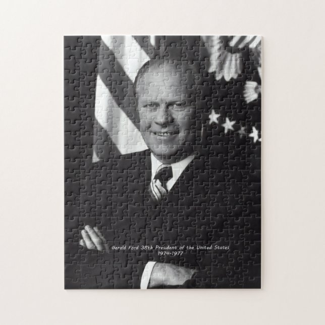 Puzzle Gerald Ford 38e président des États-Unis (Vertical)