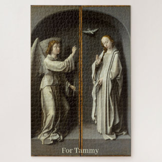 PUZZLE Gérard David Archange Gabriel & la Vierge