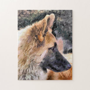 PUZZLE GERMAN SHEPHERD DOG