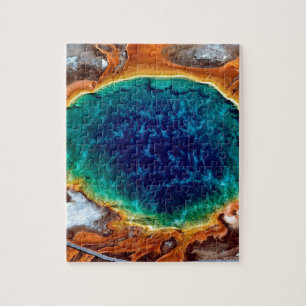 Puzzle Geyser intermédiaire Yellowstone grand Wyoming de