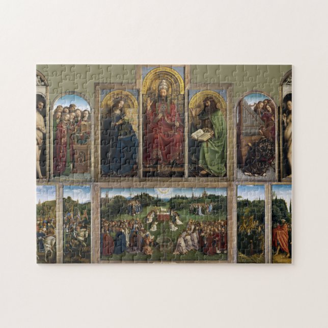 Puzzle Ghent Altarpiece, Van Eyck Brothers (Horizontal)