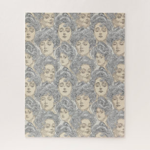 Puzzle Gibson filles victorieuse femme motif vintage