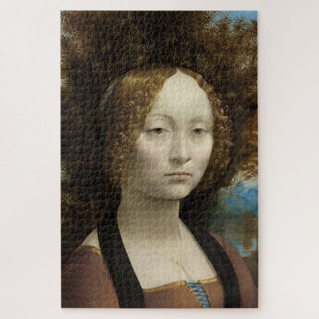 Puzzle Ginevra de' Benci par Leonardo Da Vinci (Vertical)
