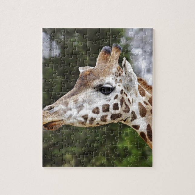Puzzle Girafe chique chic de destin de mod de l'Afrique d (Vertical)