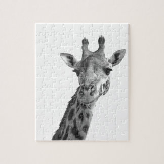 Puzzle Girafe noire et blanche