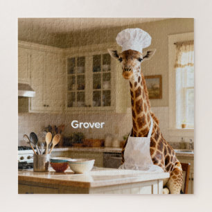 Puzzle Girafe Parfaite Personnalisée