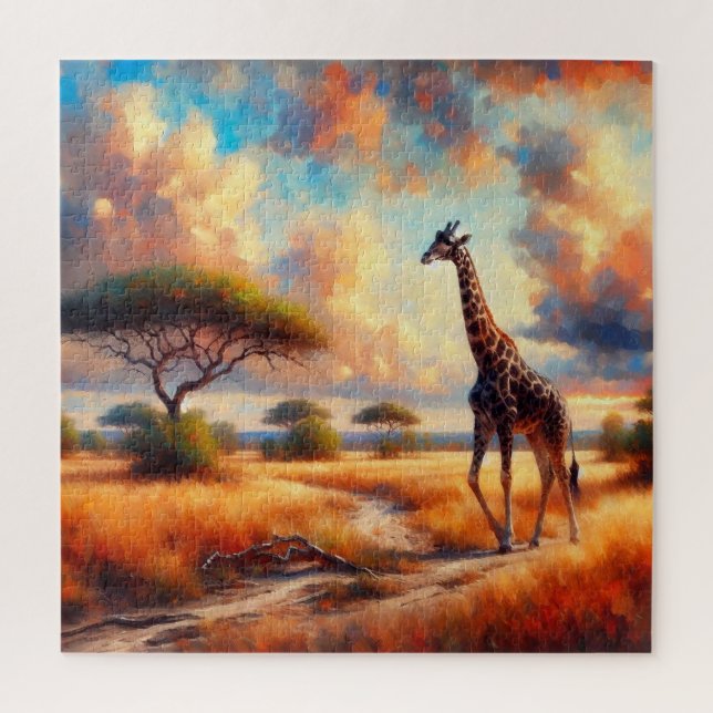 Puzzle Giraffe (Vertical)