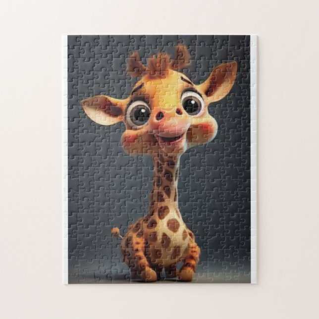 Puzzle Giraffe (Vertical)