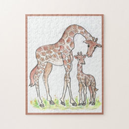 Puzzle Giraffe et son veau