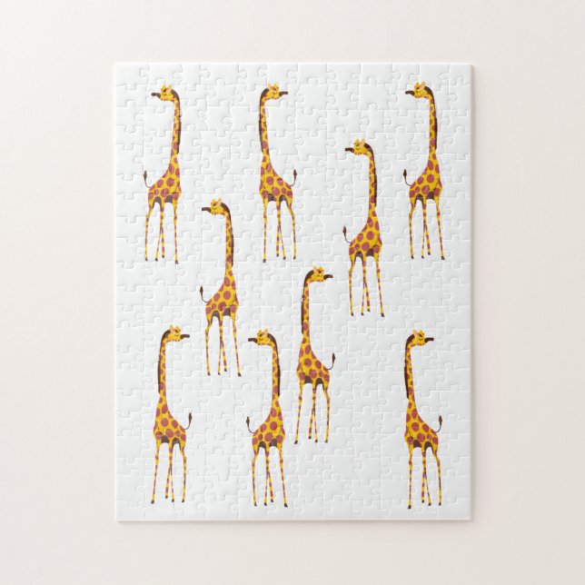 Puzzle Giraffes (Vertical)