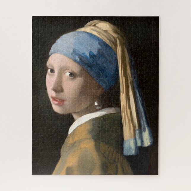 Puzzle Girl with the pearl earring - Johannes Vermeer (Vertical)