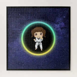 Puzzle Girls Karate Galaxy