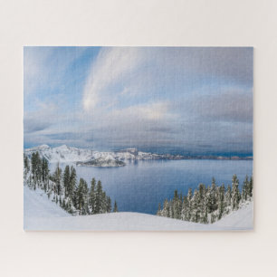 Puzzle Glace et neige   Crater Lake Oregon