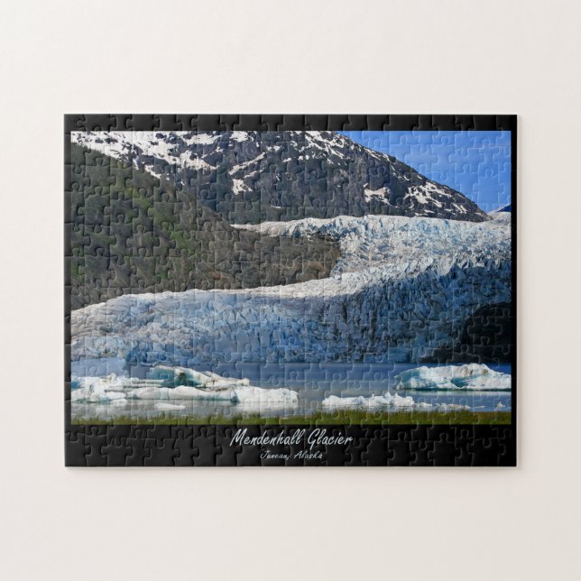 Puzzle Glacier de Mendenhall/Juneau Alaska (Horizontal)