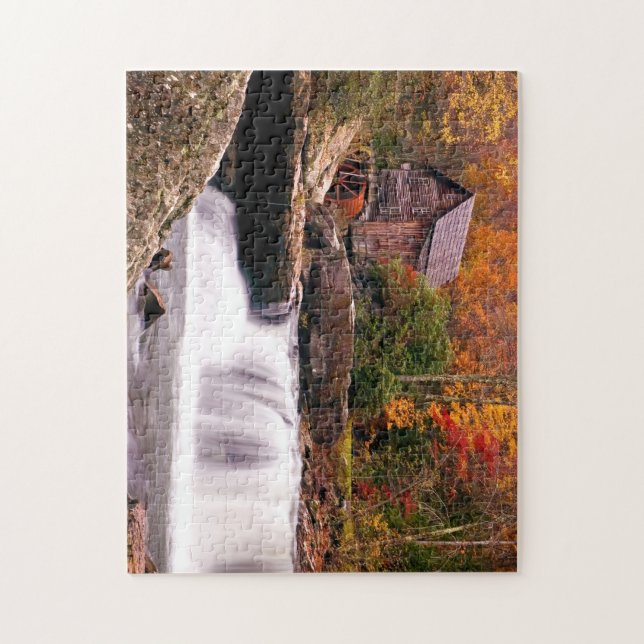 Puzzle Glade Creek Grist Mill (Vertical)