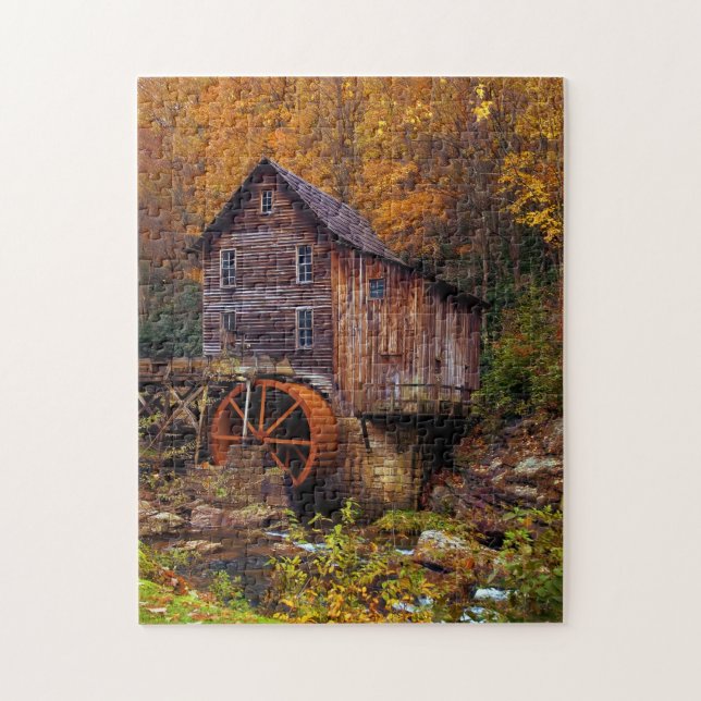 Puzzle Glade Creek Grist Mill (Vertical)