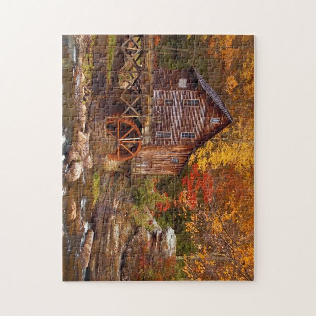 Puzzle Glade Creek Grist Mill (Vertical)
