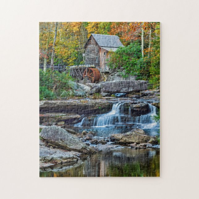 Puzzle Glade Grist Mill Virginie-Occidentale (Vertical)