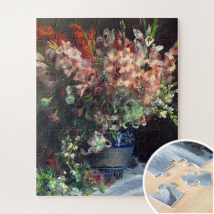 Puzzle Gladioli dans un vase par Auguste Renoir Art