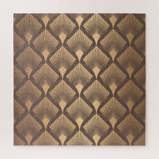 Puzzle Glamour Art Déco : Balances d'or. (Vertical)
