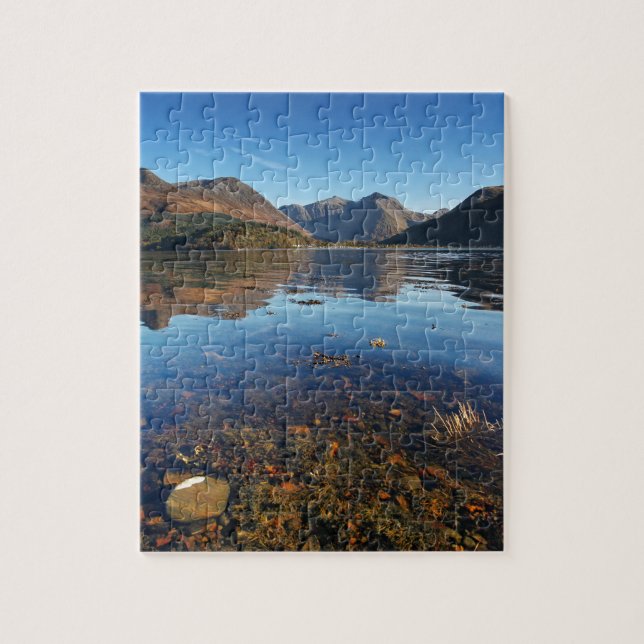 Puzzle Glencoe et Ballachulish, Ecosse (Vertical)