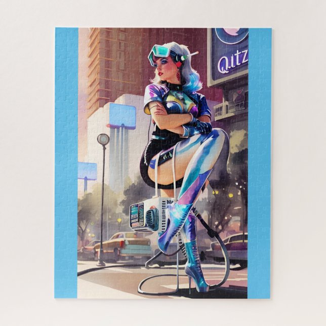 Puzzle Glitz, Qitz et Glamor Ken Gage Art (Vertical)