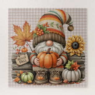 Puzzle Gnome Automne