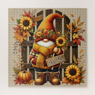 Puzzle Gnome d'Automne