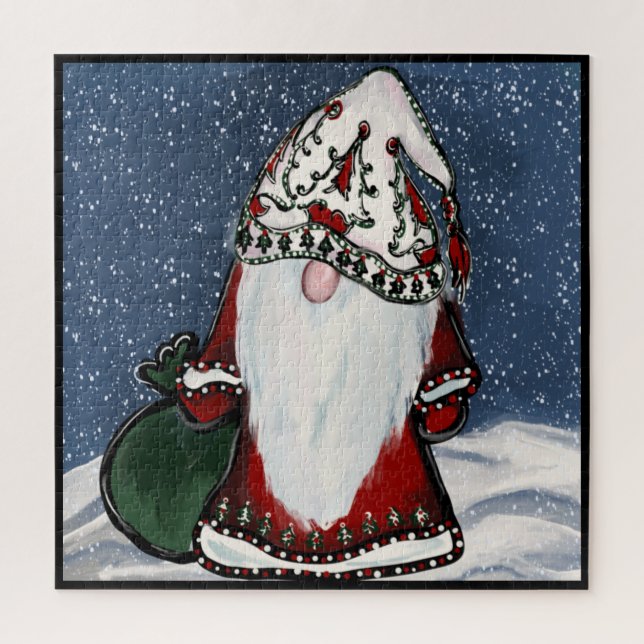 PUZZLE GNOME DE NOËL  (Vertical)