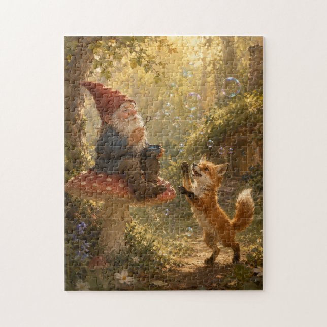 Puzzle Gnome et Renard (Vertical)