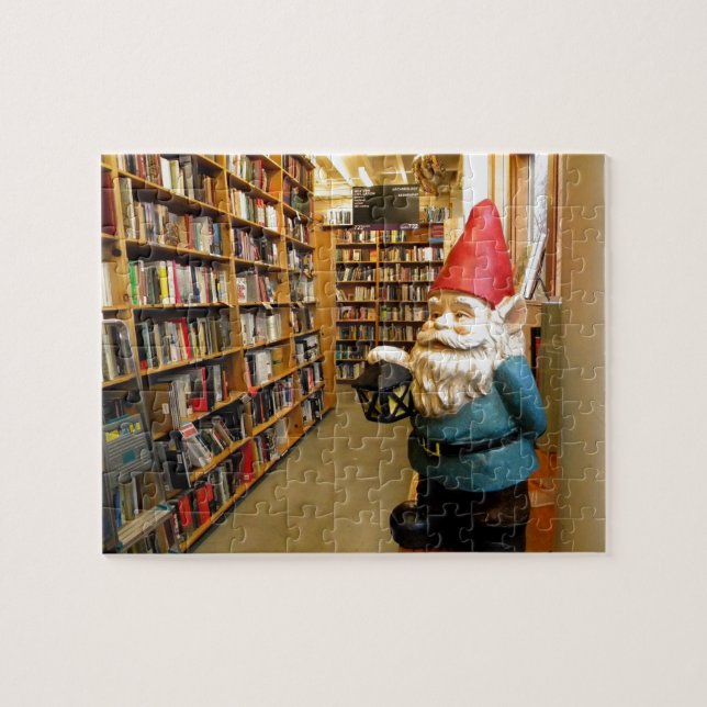 Puzzle Gnome I de bibliothèque (Horizontal)