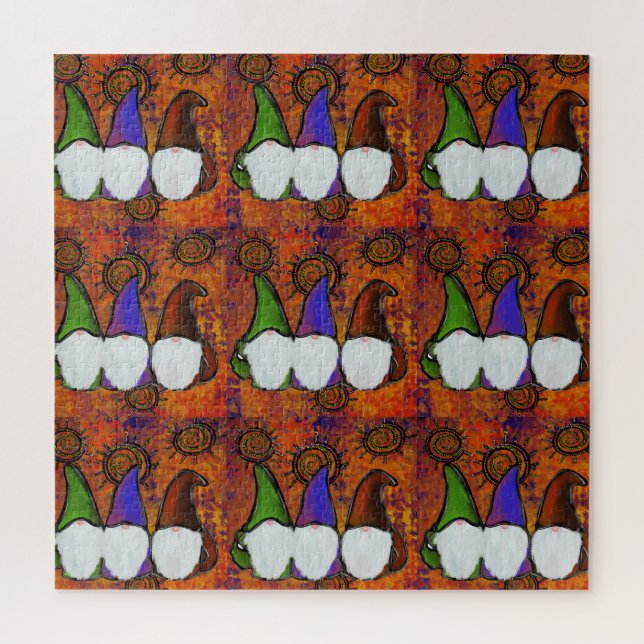 PUZZLE  GNOMES               (Vertical)