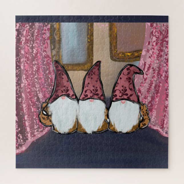 PUZZLE  GNOMES           (Vertical)