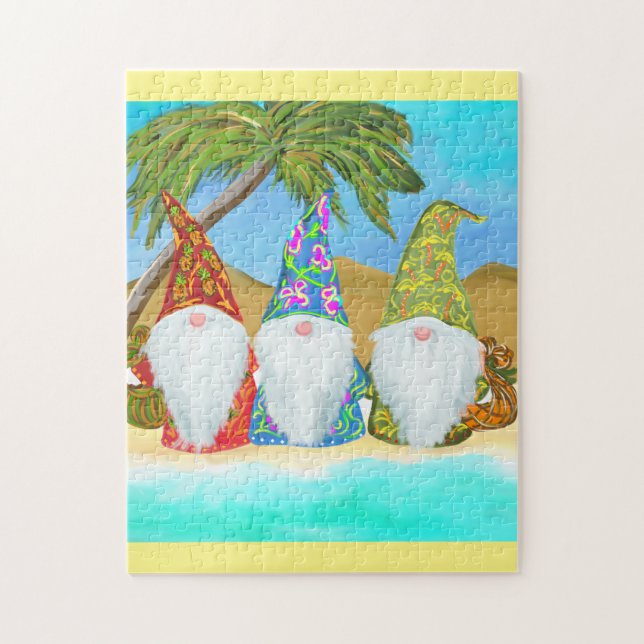 PUZZLE GNOMES DE PLAGE (Vertical)