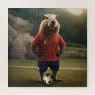 Puzzle "Goal-Scoring Capybara : The Ultimate Soccer Star 