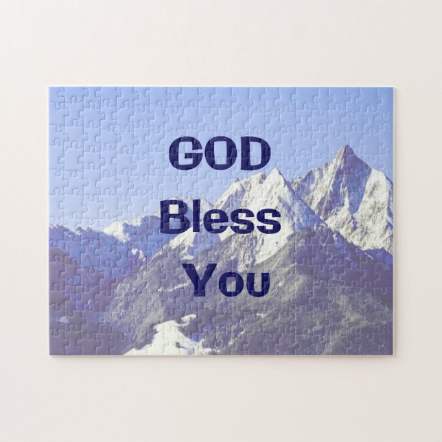 Puzzle God Bless You (Horizontal)