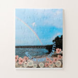 Puzzle God is very creative<br><div class="desc">Rainbow beach scene " God is very creative" Jigsaw Puzzle".</div>