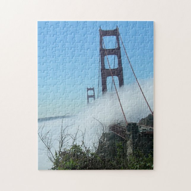 Puzzle - Golden Gate Bridge dans le brouillard (Vertical)