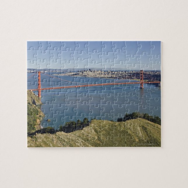 Puzzle Golden Gate Bridge et San Francisco. 4 (Horizontal)