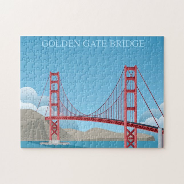 Puzzle Golden gate bridge | San Francisco (Horizontal)