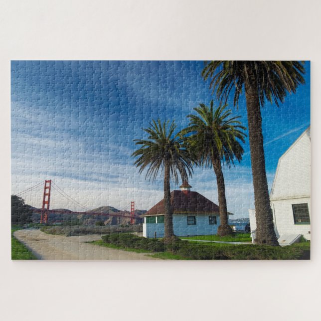Puzzle Golden Gate de Crissy Field, San Francisco (Horizontal)